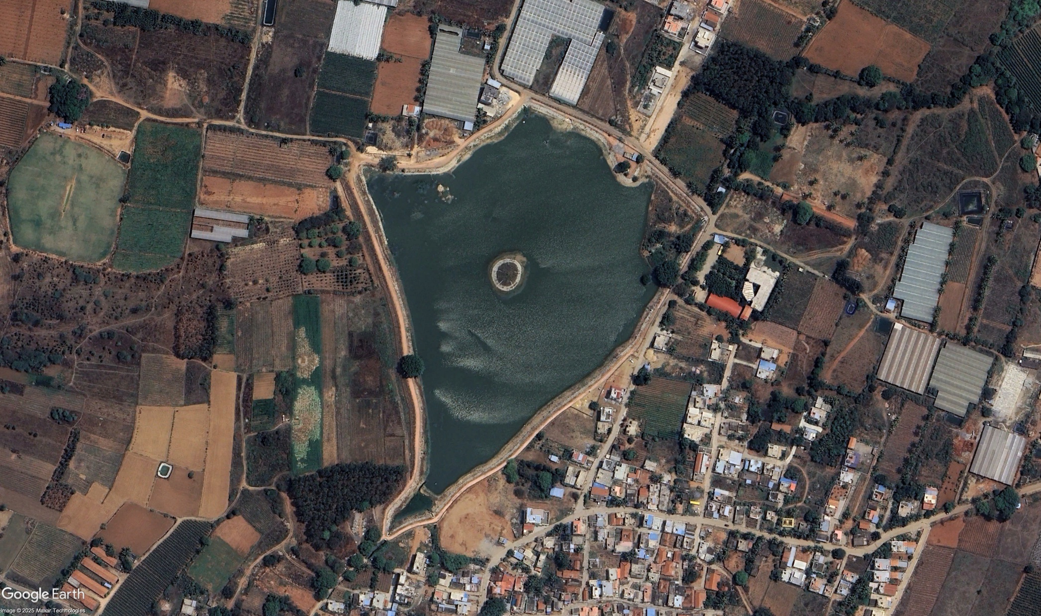 Lake after restoration