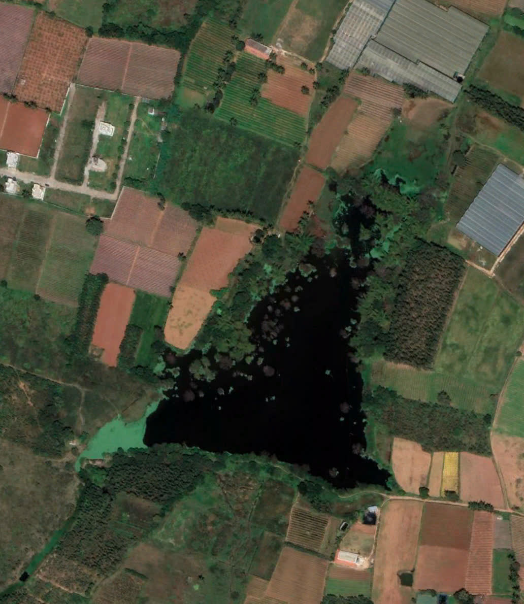 Handenahalli Lake II (Batalakere) before restoration