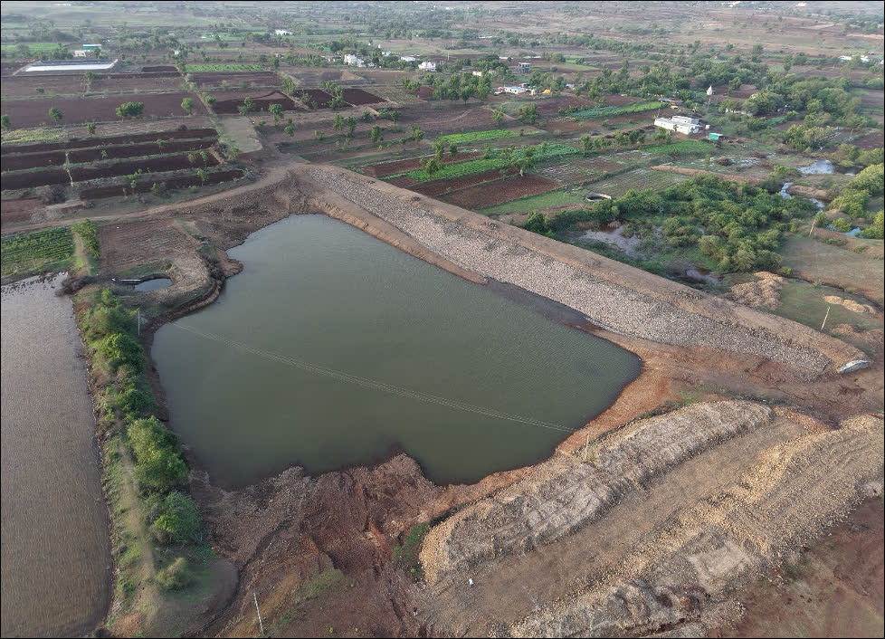 Handevasthi Lake after restoration