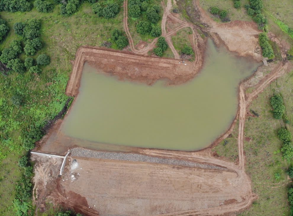 Kodit Khurd Lake after restoration