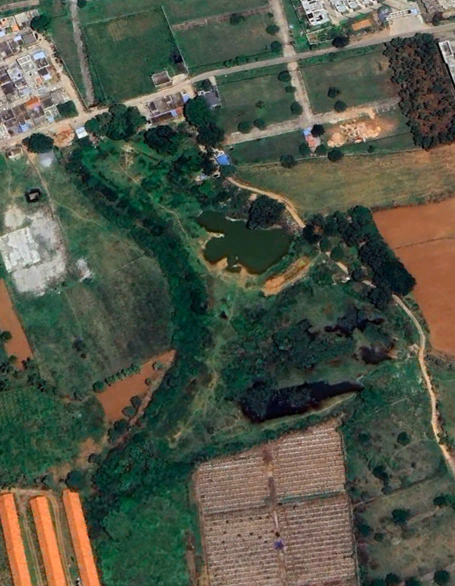 Kotaganahalli Lake before restoration