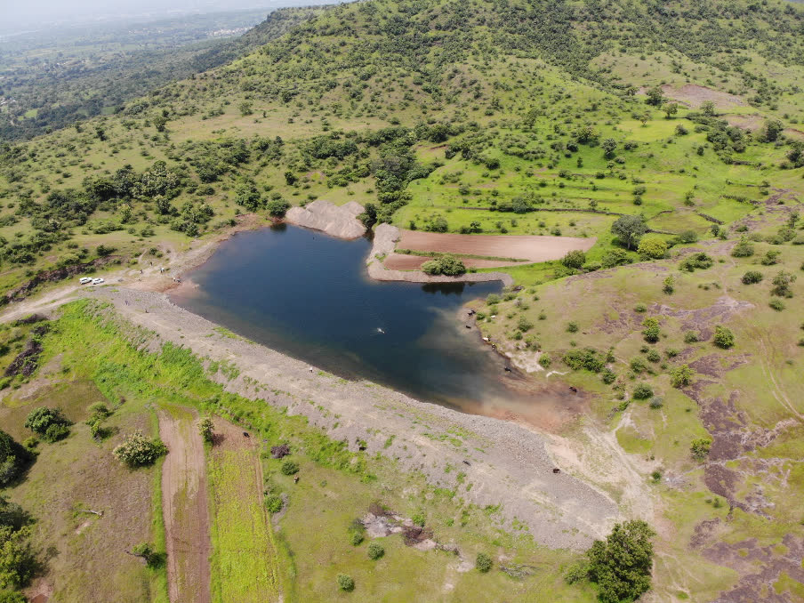 Mandhar Lake after restoration