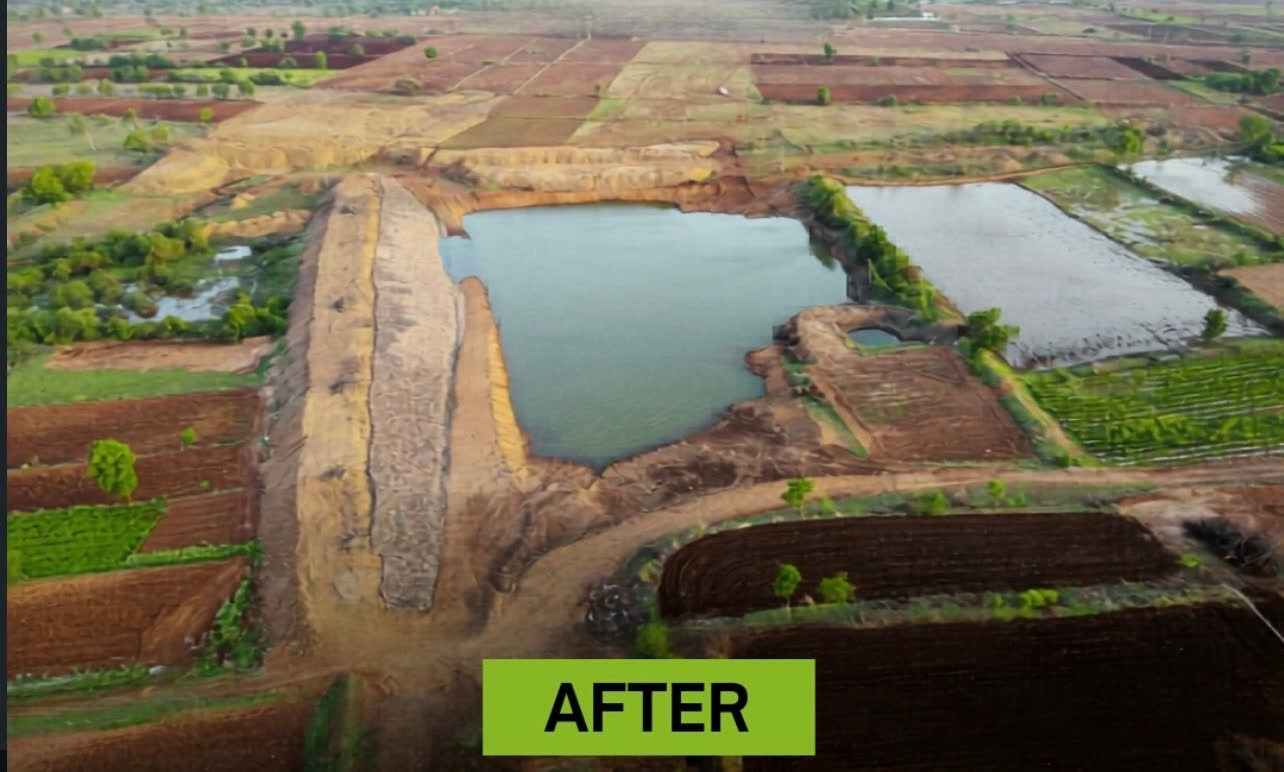 Rise Lake (Pise 2) after restoration